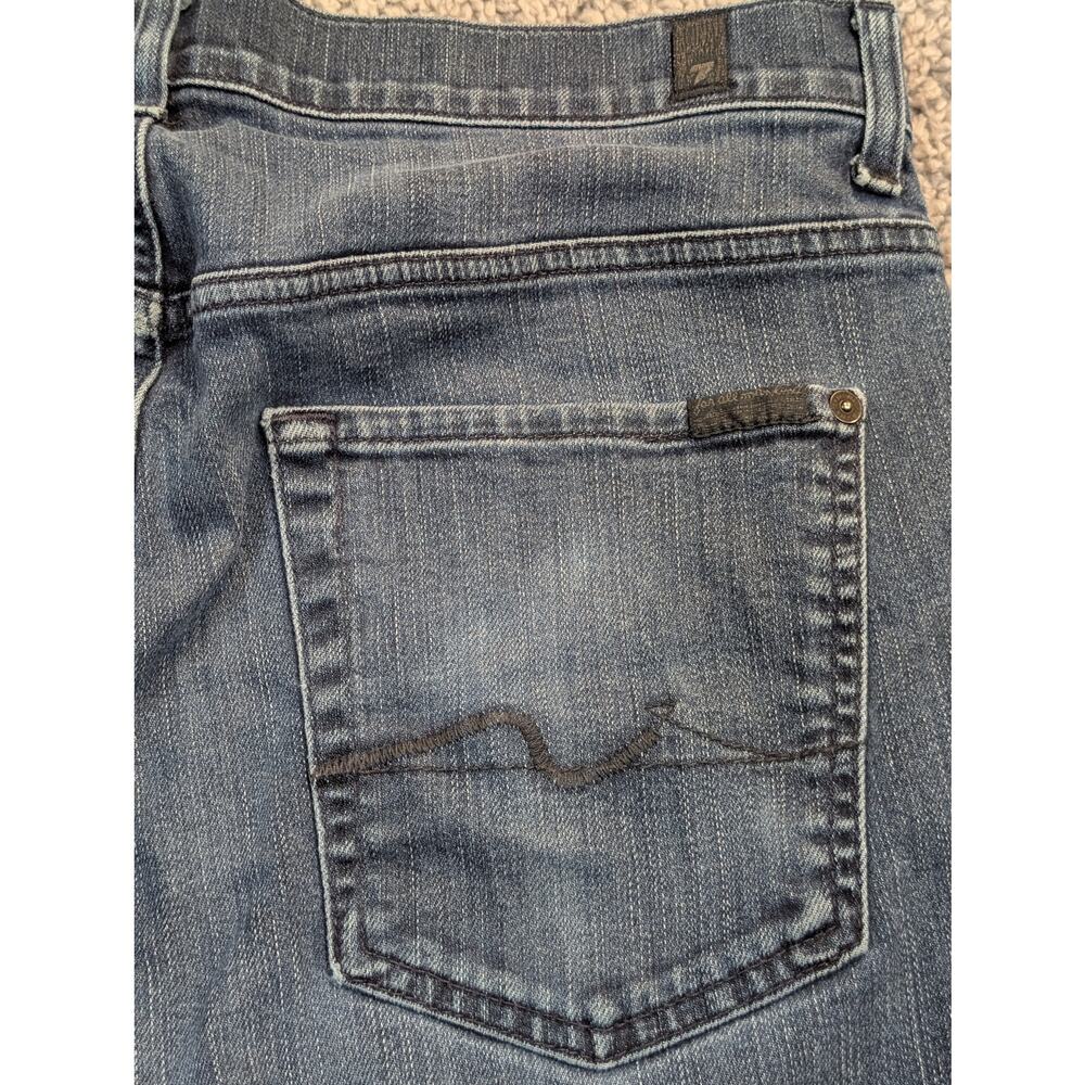 7 For All Mankind Jeans Men's Size 33 The Straight Lux Performance (0361)